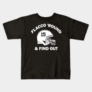 Flacco Round and find out Cleveland Browns 2 Kids T-Shirt